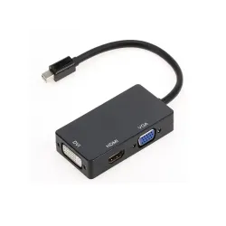 Mini DisplayPort na HDMI+VGA+DVI DHV-59