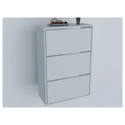 Cipelarnik trodelni beli