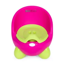 Noša za decu sa uklonivim umetkom i neklizajućim nogicama, roze - zelena, ECOTOYS