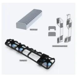 Cooler DOBE 3 in 1 PS5 Slim Kit  TP5-35129