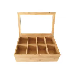 KINGHOFF KH1696 KUTIJA ZA ČAJ OD BAMBUSA 30X19.9X9.5CM