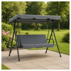 Baštenska ljuljaška siva 24-LP003s