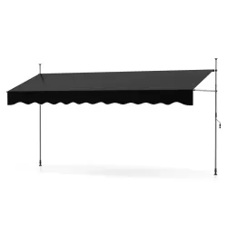 Montelux Easy 400x120cm Crna Balkonska Tenda