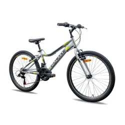 Bicikl GALAXY BLAZER 24"/18 siva/crna/žuta MAT