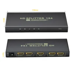 Xwave HDMI 2.0 Spliter 4Kx2K Active,1-in 4-out