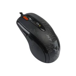 F5 V-Track Gaming USB crni miš