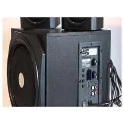 Microlab TMN9BT Aktivni drveni zvucnici 2.1 sistem 40W RMS (18W+2*11W) SD, USB, 3,5mm, Bluetooth