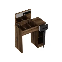 Sto za šminkanje Lidia orah - antracit