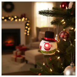 Ukras za jelku "sneško"