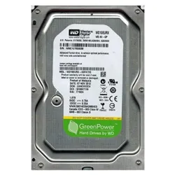 HDD 3.5 * 1TB WD10EURX WD AV-GP Green IntelliPower 64MB SATA3
