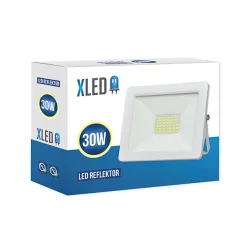 XLED 30W LED reflektor 6500K,2400Lm,AC220-240V,Beli