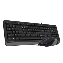 F1010 FSTYLER USB US siva tastatura + USB sivi miš