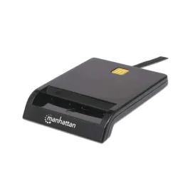 USB smart card reader Manhattan 102049, black