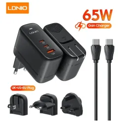 Punjač za laptop USB-C 65W Q366 GaN QC3.0, 2xPD3.0/209777