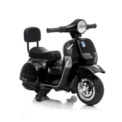 Vespa PX150 6V - Crna - Motor na akumulator za decu