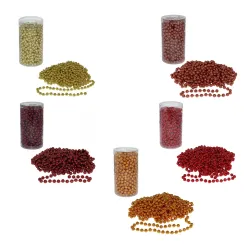 Lančić-perle za jelku 10 m više boja