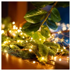 Lampice za jelku sa 20 toplo belih LED dioda