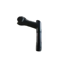 Lula volana celik, crna, 25.4/25.4mm, ext 100mm, rise 25deg, mat 150mm dužina