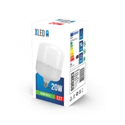 XLED E27 CL-SFQ020 20W LED Sijalica 4000K/80x148mm/185-265V/1450Lm,Bela