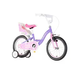 Bicikl visitor lovely little princess 16" ljubičasti