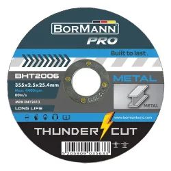 Rezna ploča za metal ''THUNDER-CUT" – BORMANN PRO BHT2006