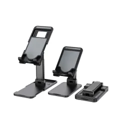 Stoni drzac za telefon i tablet crni
