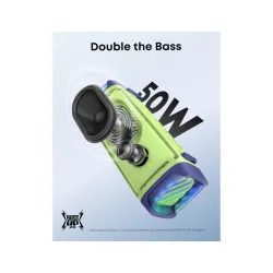 Soundcore Boom 3i 50W prenosni bluetooth IP68 zvučnik zeleni