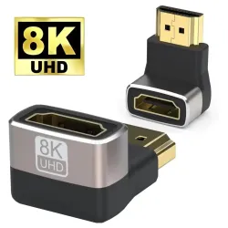 Kettz 8K HA-K908 HDMI adapter ugaoni 90°