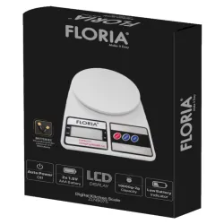 Zilan ZLN9075 Vaga, digitalna kuhinjska, do 10 kg Bela