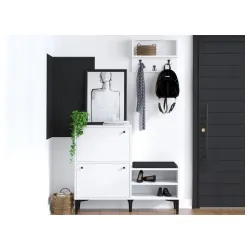 Predsoblje Fredy belo crne noge