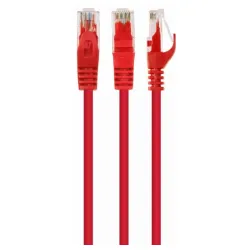 PP6U-3M/R Gembird Mrezni kabl, CAT6 UTP Patch cord 3m red