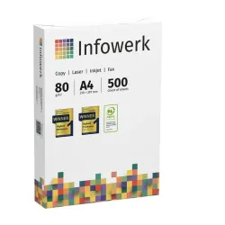 Fotokopir papir INFOWERK A4 70gr 1/500