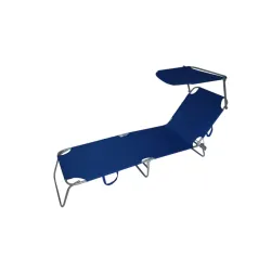 Sklopiva ležaljka sa tendom 184x55cm