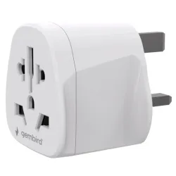 Travel adapter A-AC-UKMINTF Gembird UK suko 10A