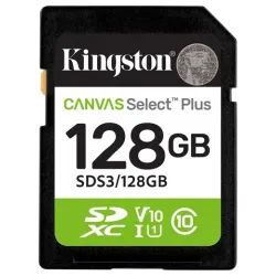 SD Card 128GB Kingston SDS3/128GB class 10 150MBs