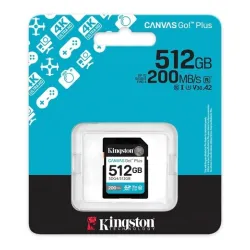 Micro SD Card 512GB Kingston SDG4/512GB class 10 200Mbs/160Mbs