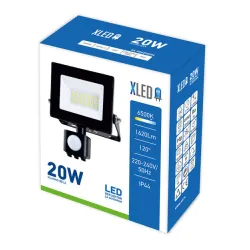 XLED 20W LED reflektor sa PIR senzorom,6500K,1620Lm,AC220-240V