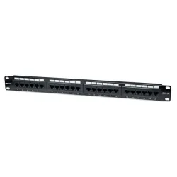 Patch panel Manhattan 513555 19"/1U Cat5e/24 port