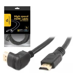 CC-HDMI490-10 Gembird HDMI kabl 4K UHD, Ethernet, konektor pod uglom 90 stepeni 3m A
