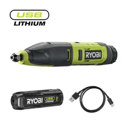 Bežični alat za rezbarenje USB Lithium™ 4V (2,0 Ah) - RYOBI RPC4-120G