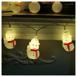 LED svetleći niz "sneško belići" 1.35m