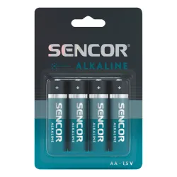 Baterija Sencor LR06 AA 4BP Alkalna 4/1