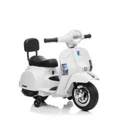 Vespa PX150 6V - Bela - Motor na akumulator za decu