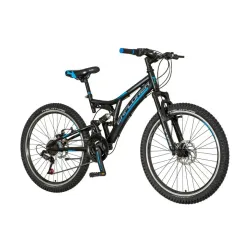 Bicikl explorer thunder 24" crno plavi 21 brzina