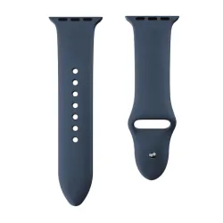 Narukvica za Apple Watch Silicone Strap blue/ gray S/ M 42/ 44/ 45 mm