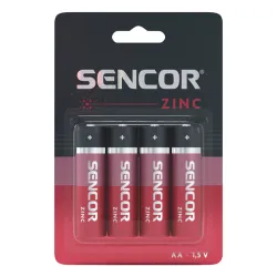 Baterija Sencor R06 AA 4BP Cink Karbon 4/1