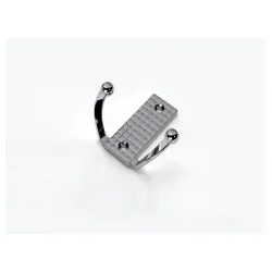 A99502 Čiviluk mali hrom sjaj