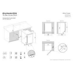 DUNAVOX DAUF-46.145DB vinska vitrina