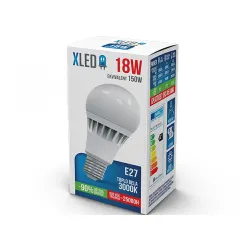 XLED E27 18W LED sijalica 3000K/Toplo Bela/220V/1890Lm