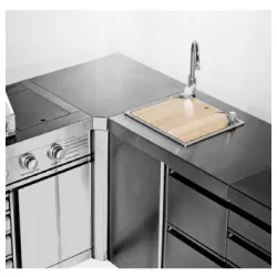 Crni inox ugaoni  modul 7902